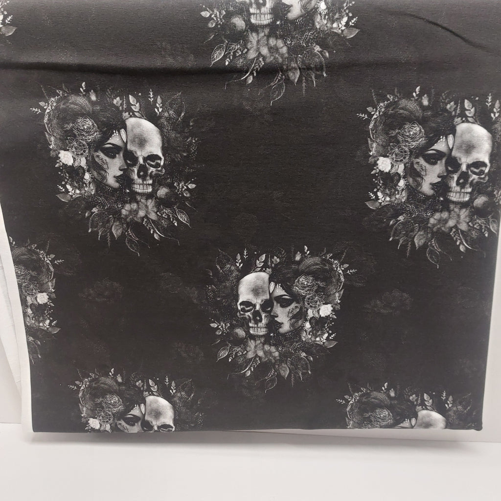 Gothic Beauty , Kombistoff Nr. 1 , Schwalbendesign