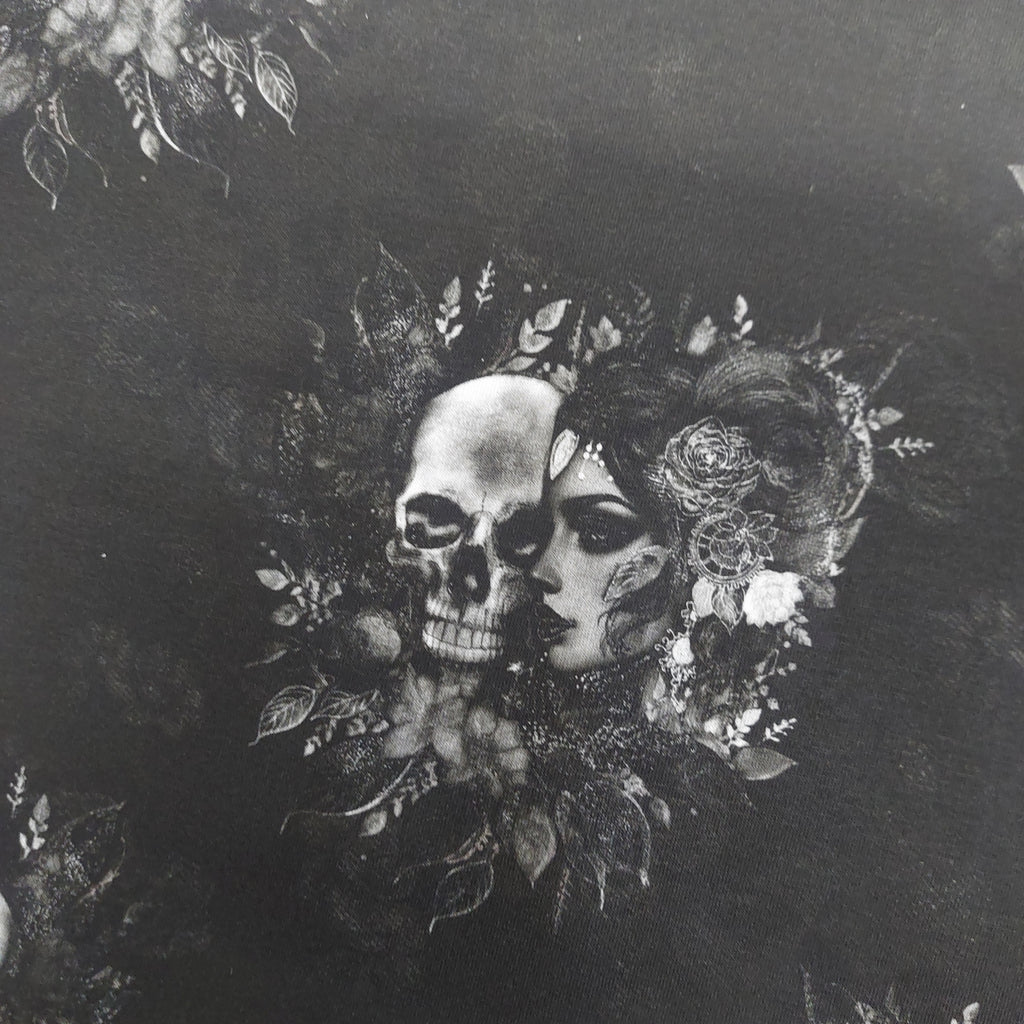 Gothic Beauty , Kombistoff Nr. 1 , Schwalbendesign