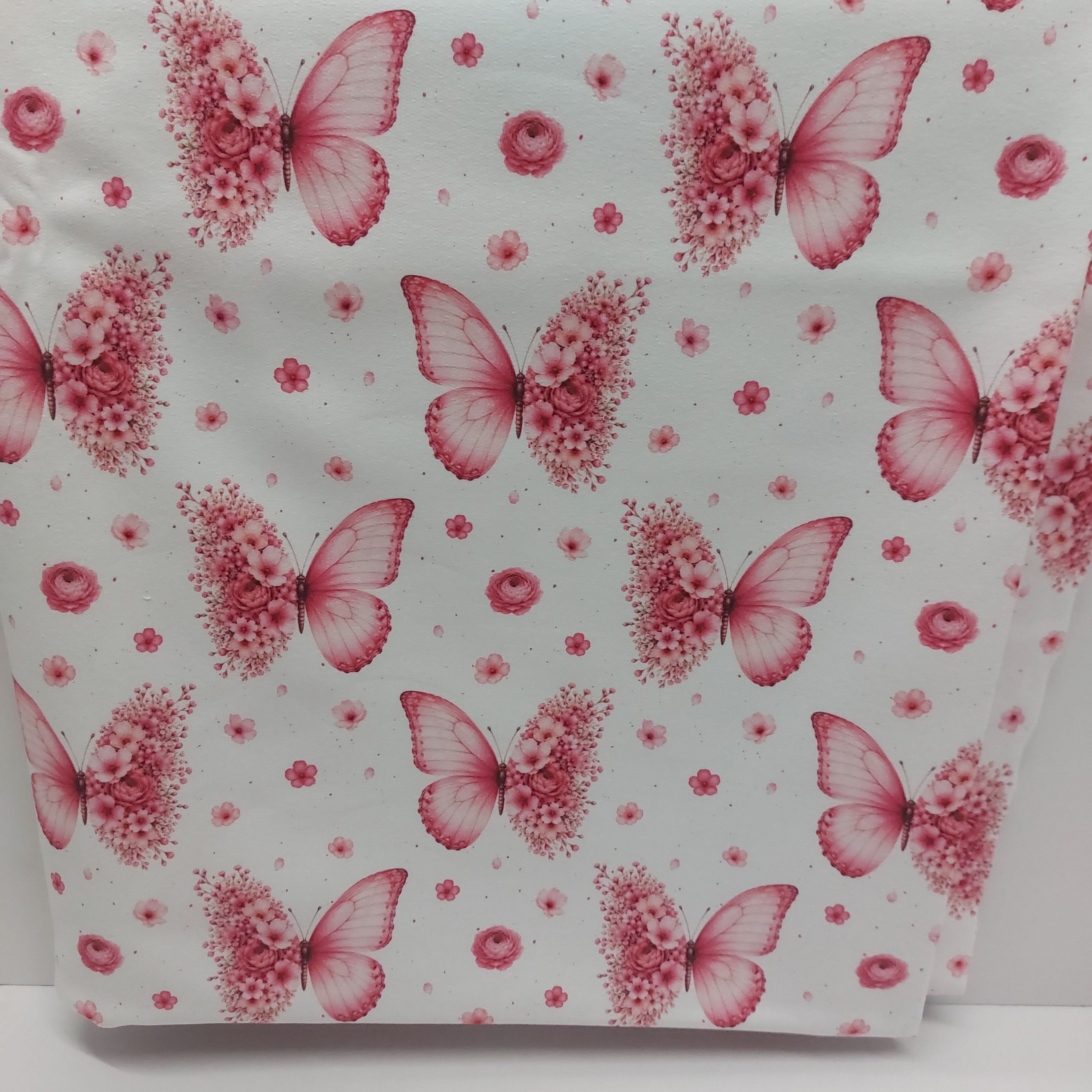 Schmetterling rosa