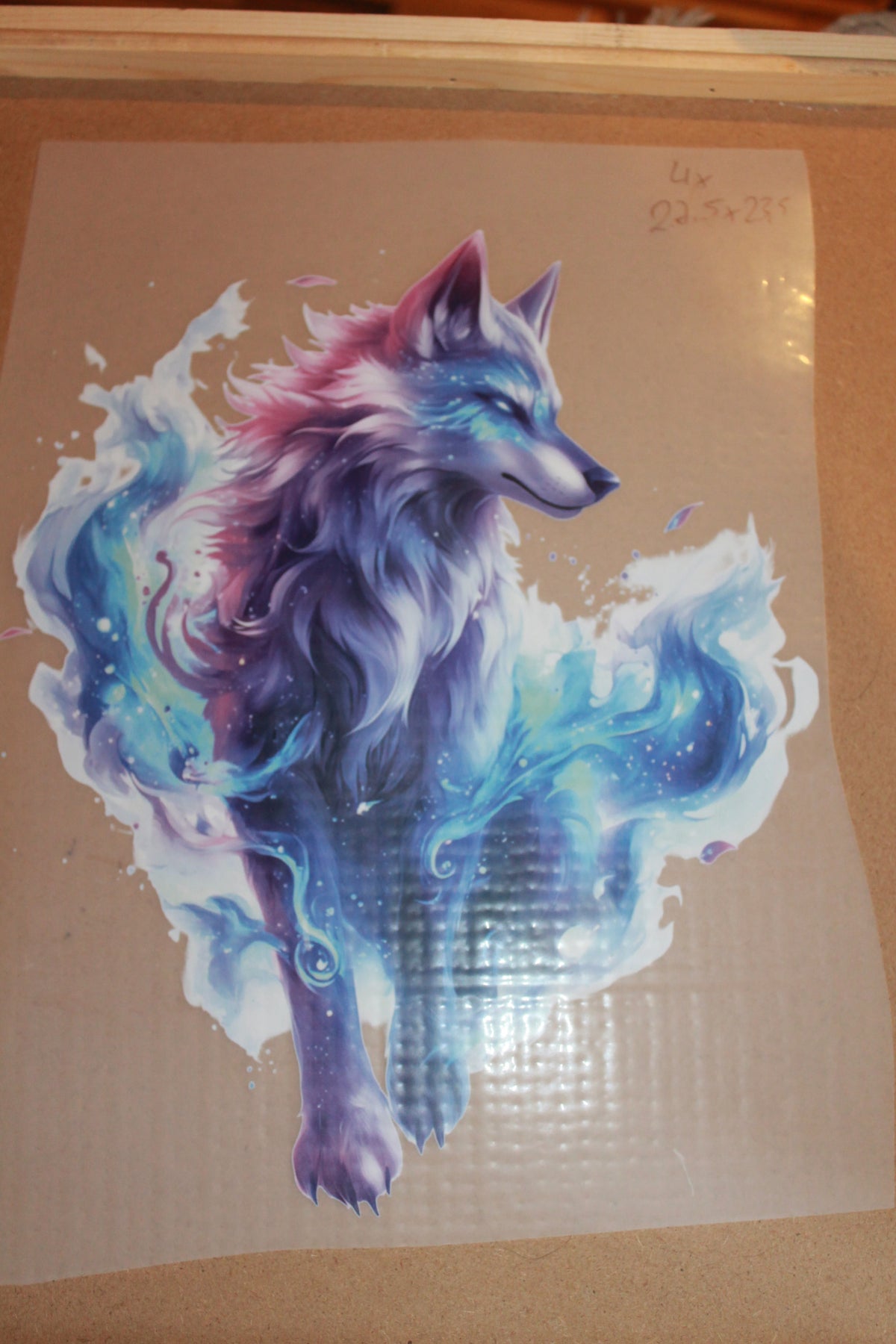 Magischer Wolf groß