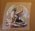 Drache weiß , klein