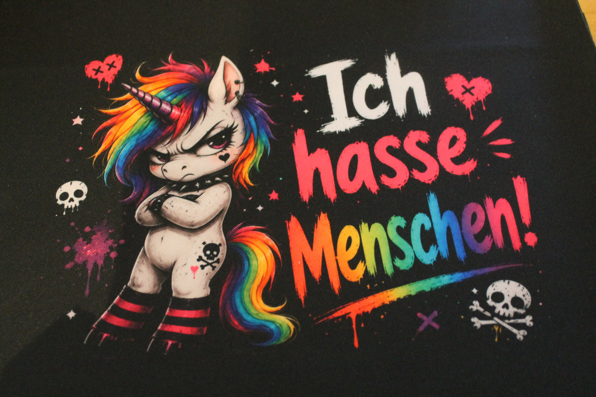 Einhorn, ich hasse Menschen
