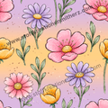 Aquarell Blumen Nr 1 , Vorbestellung